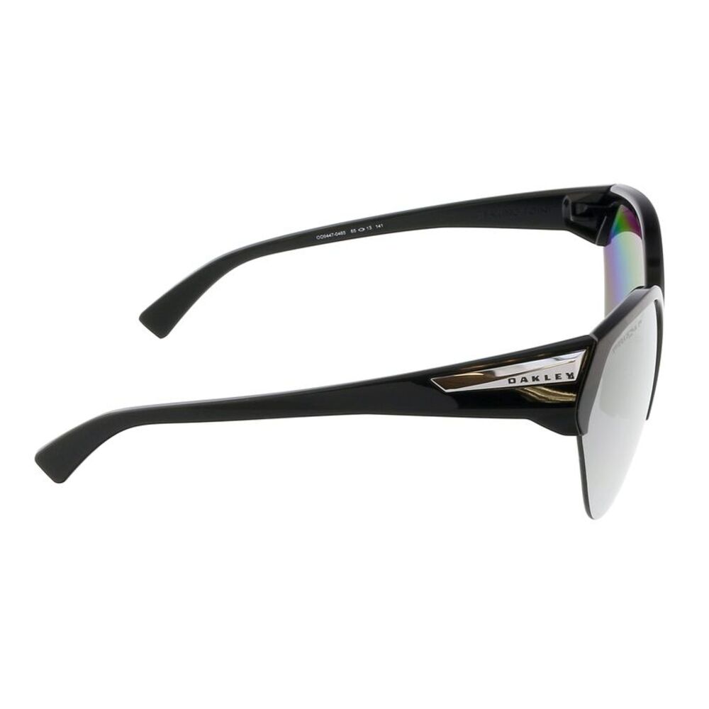 Oakley 0OO9447 944704 Trailing Point Black Round Semi Rimless Sunglasses - Picture 4 of 4